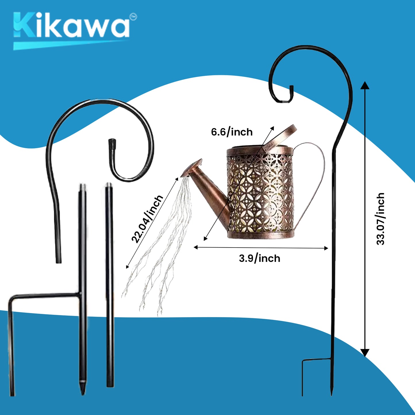 Solar Powered Watering Light