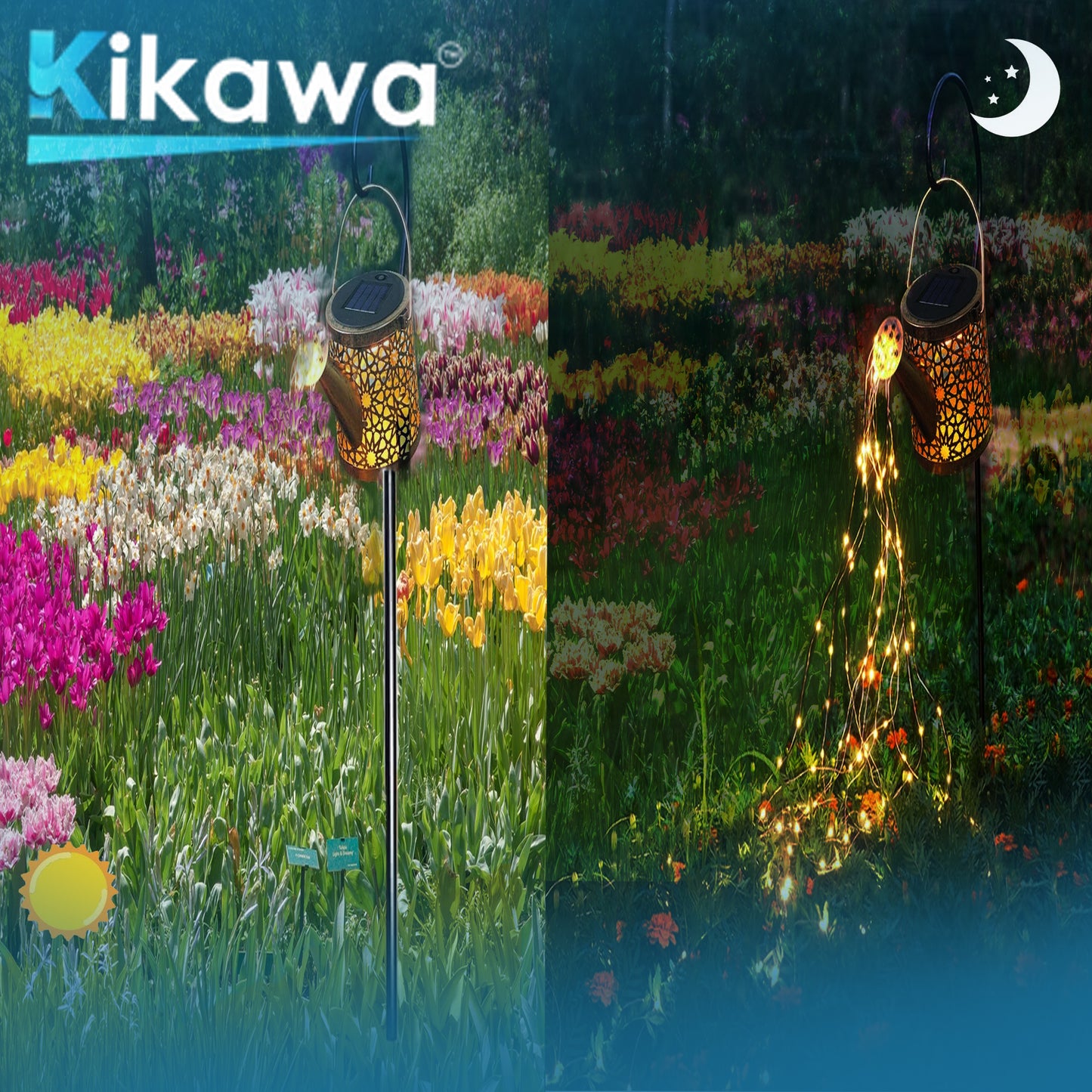 Solar Powered Watering Light