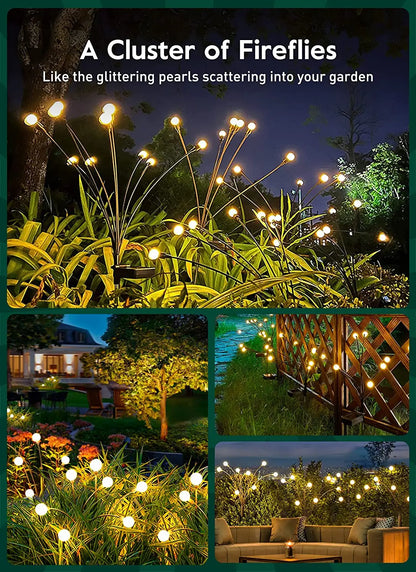 Solar Powered Firefly Lights