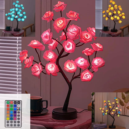 Rose Flower Tree Light