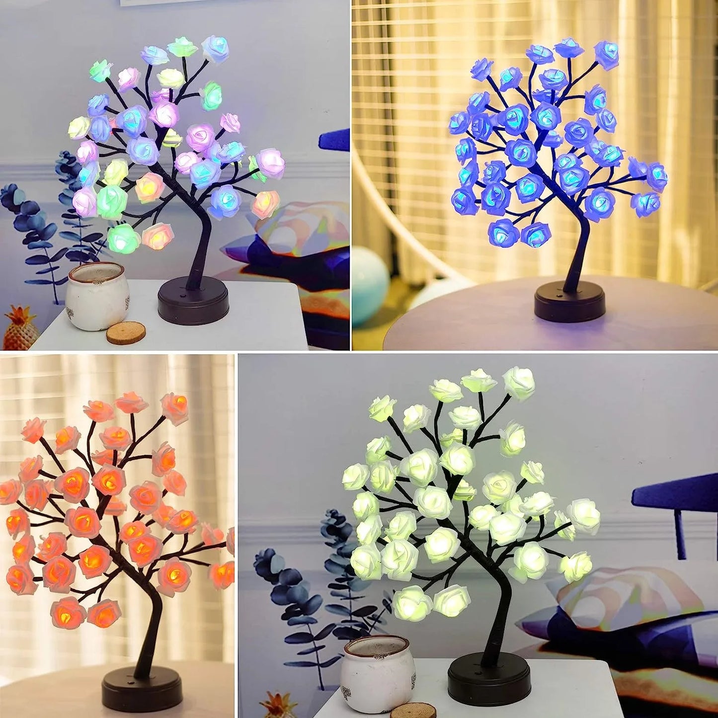 Rose Flower Tree Light