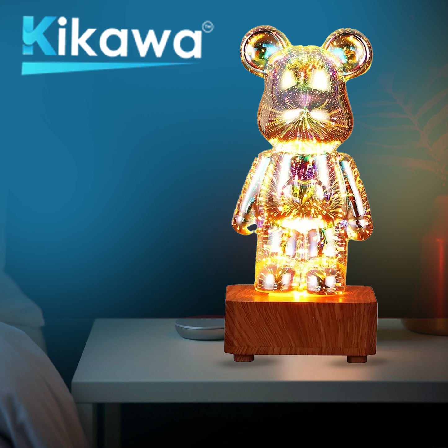 Firework Bear Night Lamp
