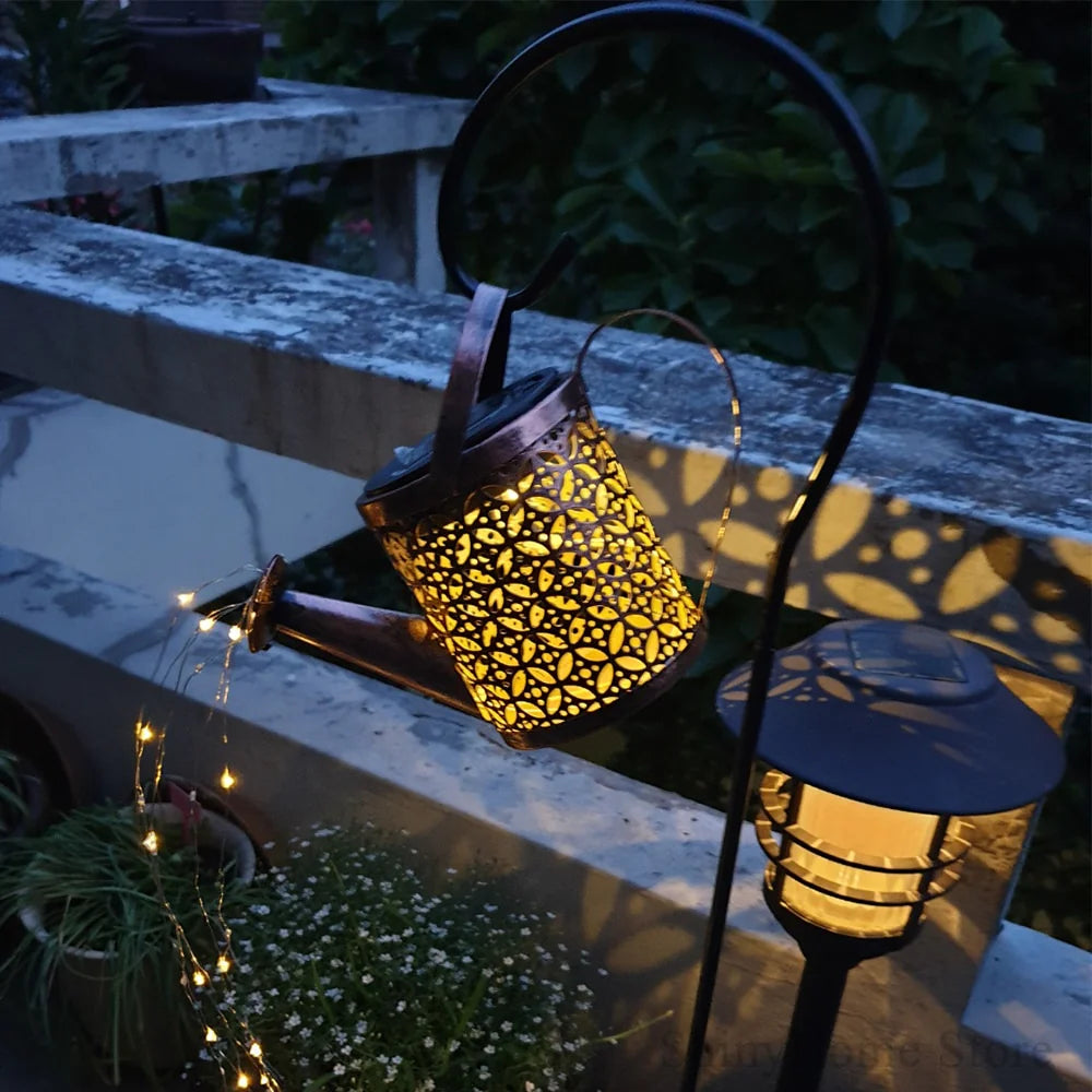 Solar Powered Watering Light